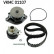 Pompe à eau + kit de courroie de distribution VKMC 01107 SKF, Vignette 2