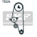 Pompe à eau + kit de courroie de distribution VKMC 01107 SKF, Vignette 3