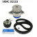 Pompe à eau + kit de courroie de distribution VKMC 01110 SKF, Vignette 4