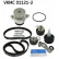 Pompe à eau + kit de courroie de distribution VKMC 01121-2 SKF, Vignette 2