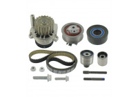 Pompe à eau + kit de courroie de distribution VKMC 01148-2 SKF