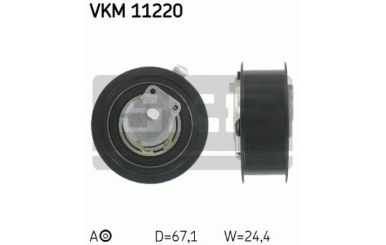 Pompe à eau + kit de courroie de distribution VKMC 01220 SKF, Image 3