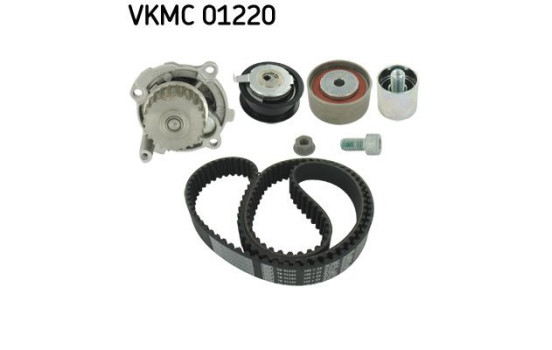 Pompe à eau + kit de courroie de distribution VKMC 01220 SKF