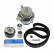 Pompe à eau + kit de courroie de distribution VKMC 01222-1 SKF