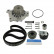Pompe à eau + kit de courroie de distribution VKMC 01244 SKF