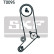Pompe à eau + kit de courroie de distribution VKMC 01253 SKF, Vignette 2