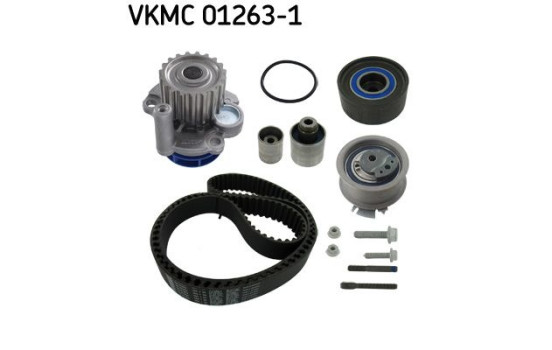 Pompe à eau + kit de courroie de distribution VKMC 01263-1 SKF, Image 2