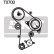 Pompe à eau + kit de courroie de distribution VKMC 01263-1 SKF, Vignette 3