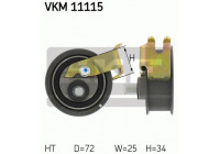 Pompe à eau + kit de courroie de distribution VKMC 01935 SKF