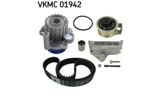 Pompe à eau + kit de courroie de distribution VKMC 01942 SKF