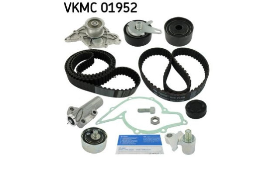 Pompe à eau + kit de courroie de distribution VKMC 01952 SKF, Image 2