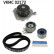 Pompe à eau + kit de courroie de distribution VKMC 02172 SKF