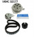 Pompe à eau + kit de courroie de distribution VKMC 02177 SKF, Vignette 2