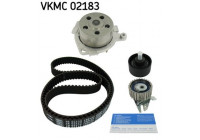 Pompe à eau + kit de courroie de distribution VKMC 02183 SKF