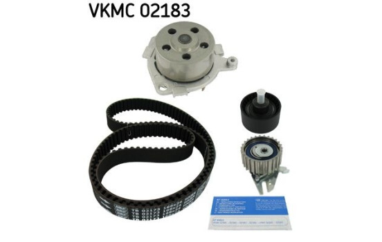 Pompe à eau + kit de courroie de distribution VKMC 02183 SKF