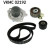 Pompe à eau + kit de courroie de distribution VKMC 02192 SKF
