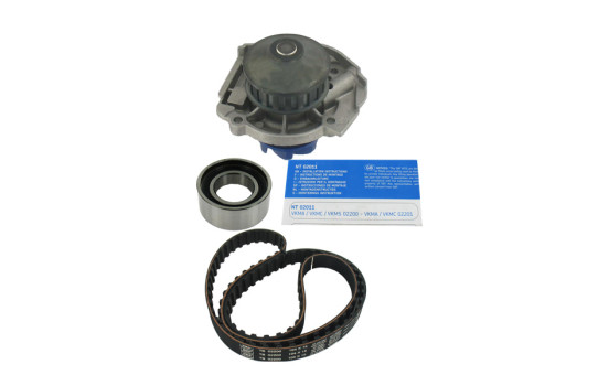 Pompe à eau + kit de courroie de distribution VKMC 02200 SKF