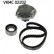 Pompe à eau + kit de courroie de distribution VKMC 02202 SKF, Vignette 2
