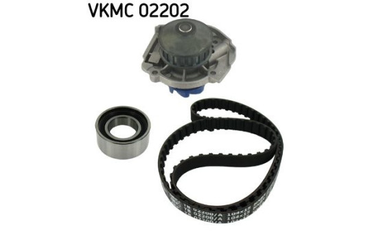 Pompe à eau + kit de courroie de distribution VKMC 02202 SKF, Image 2