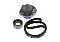 Pompe à eau + kit de courroie de distribution VKMC 02203 SKF