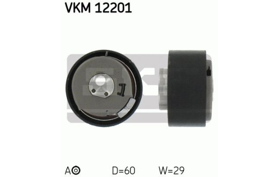 Pompe à eau + kit de courroie de distribution VKMC 02204-2 SKF, Image 3