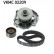 Pompe à eau + kit de courroie de distribution VKMC 02209 SKF, Vignette 2
