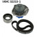 Pompe à eau + kit de courroie de distribution VKMC 02210-1 SKF, Vignette 4