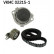 Pompe à eau + kit de courroie de distribution VKMC 02215-1 SKF