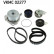 Pompe à eau + kit de courroie de distribution VKMC 02277 SKF, Vignette 2