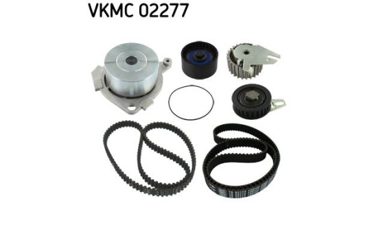 Pompe à eau + kit de courroie de distribution VKMC 02277 SKF, Image 2