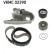 Pompe à eau + kit de courroie de distribution VKMC 02390 SKF, Vignette 3