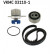 Pompe à eau + kit de courroie de distribution VKMC 03110-1 SKF, Vignette 4