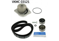 Pompe à eau + kit de courroie de distribution VKMC 03121 SKF