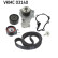 Pompe à eau + kit de courroie de distribution VKMC 03140 SKF, Vignette 6