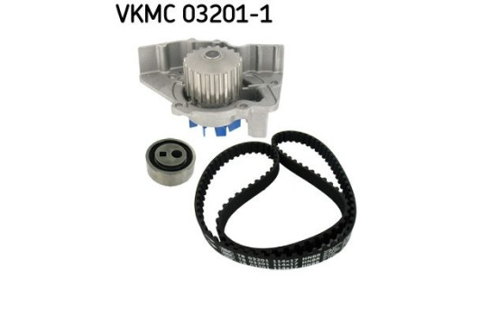 Pompe à eau + kit de courroie de distribution VKMC 03201-1 SKF, Image 4