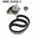 Pompe à eau + kit de courroie de distribution VKMC 03202-1 SKF, Vignette 2