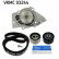 Pompe à eau + kit de courroie de distribution VKMC 03244 SKF, Vignette 5