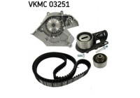 Pompe à eau + kit de courroie de distribution VKMC 03251 SKF