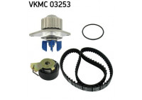 Pompe à eau + kit de courroie de distribution VKMC 03253 SKF