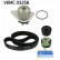Pompe à eau + kit de courroie de distribution VKMC 03258 SKF, Vignette 3