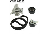 Pompe à eau + kit de courroie de distribution VKMC 03263 SKF