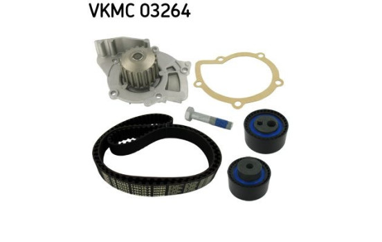 Pompe à eau + kit de courroie de distribution VKMC 03264 SKF