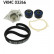 Pompe à eau + kit de courroie de distribution VKMC 03266 SKF