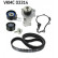 Pompe à eau + kit de courroie de distribution VKMC 03314 SKF, Vignette 2