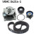 Pompe à eau + kit de courroie de distribution VKMC 04214-1 SKF, Vignette 2