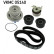 Pompe à eau + kit de courroie de distribution VKMC 05140 SKF, Vignette 2