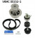 Pompe à eau + kit de courroie de distribution VKMC 05152-1 SKF