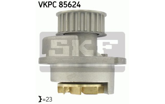 Pompe à eau + kit de courroie de distribution VKMC 05156-3 SKF, Image 2