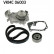 Pompe à eau + kit de courroie de distribution VKMC 06003 SKF, Vignette 2