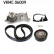 Pompe à eau + kit de courroie de distribution VKMC 06009 SKF